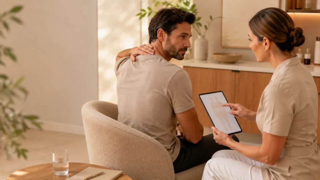Read more about the article Laserontharing voor mannen: rug, borst, nek en&nbsp;baardlijn uitgelegd